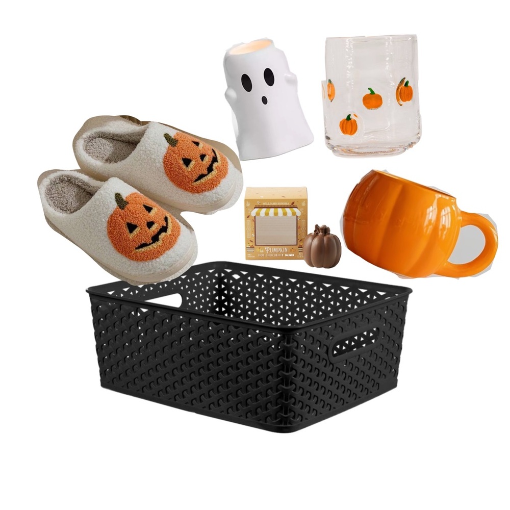 Halloween Themed Boo Basket